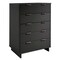 Manhattan Comfort Granville 45.27 Tall Dresser in Dark Grey DR-5025 - alternate 10